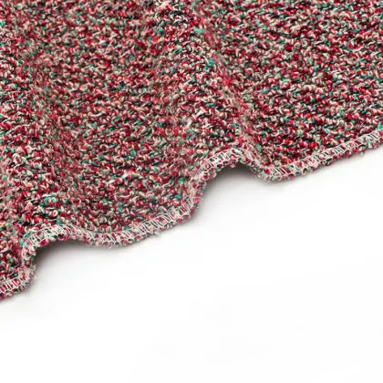 Multi-Color Tweed Fabric for Coats Woolen/Tweed Fabric