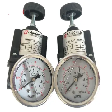 Rotork Fairchild 10242HJN Model 10 Pneumatic Pressure Regulator: High Performance and Accurate Process Control within 1-60psi Range