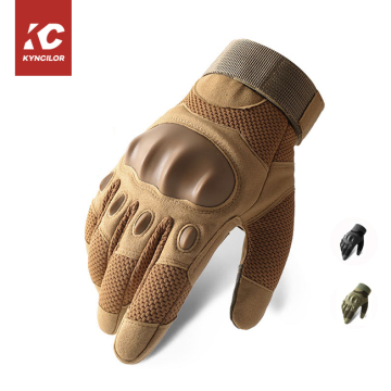 New Soft Shell Tactical Gloves with Protective Pads for Fingers, Non-Slip, Combat and Outdoor Hunting, Touch Screen Safe