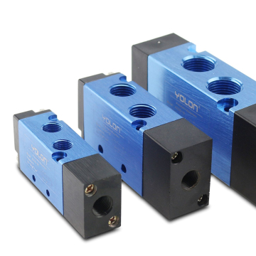 Pneumatic Control Valves: 4A110-06, 4A210-08, 4A310-10, 4A410-15 Air Solenoid Control Valves