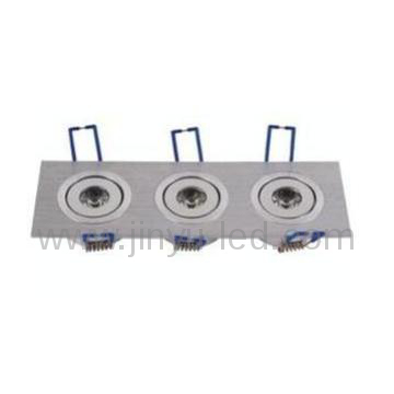 (Wholesale) Aluminum Square LED Ceiling Light 3W with 2 years warranty