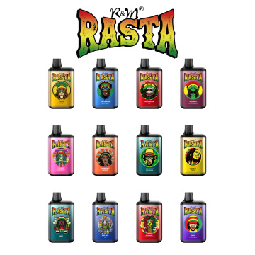 5500 Puff R&amp;M Rasta Electronic Cigarets