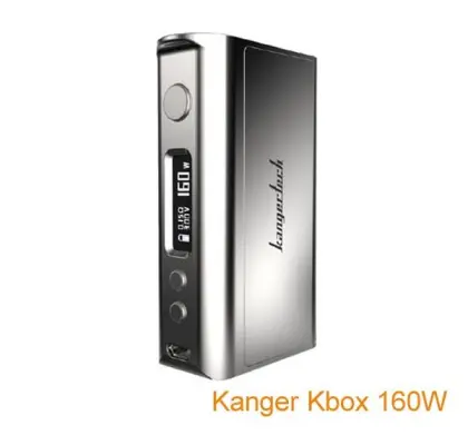New Arrival 100% Original Electronic Smoking Silver Kangertech 160w Box Mod