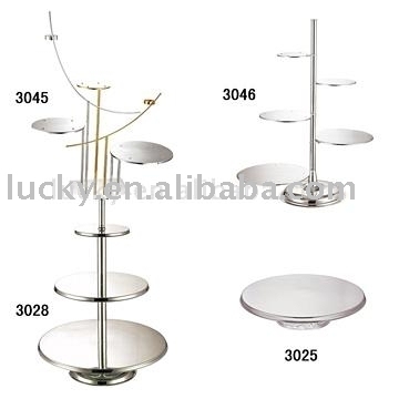 Silver Plated Cake Stands