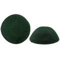 Satin / lin / velours / soie brute / daim kippa pour hommes