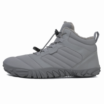 Men's and Women's Plush Warm Cotton Anti-Slip Snow Boots for Winter