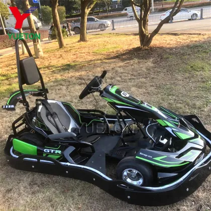 High Speed 60Km/H Battery Powered Kart Racing Electric Go Kart Pedal Led Light Electrical Electric Karting Car