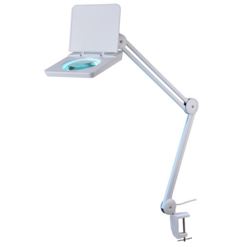 Swing Arm Magnifying Dental and Surgical Lamp with Stamp for Beauty Salon