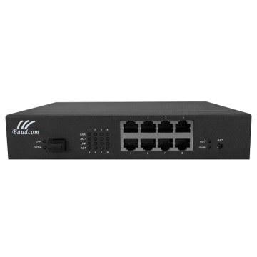 8 ports 10/100M GEPON ONU