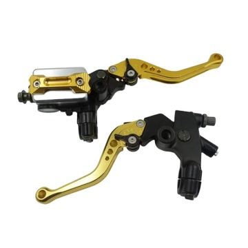 Custom CNC Brake and Clutch Hand Assembly for Modified Motorbikes