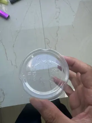 Transparent Disposable PET cups juice cups, yogurt cups milk tea cups