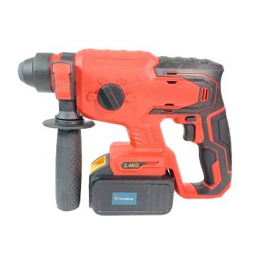 Mini Mini Lithium-ion brushless jackhammer: สว่านแรงกระแทกไร้สายสำหรับการรื้อถอนการทำงานเบา ๆ และงานค้อนโรตารี่