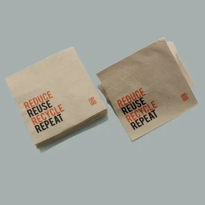 Brown Serviettes Unbleached Brown Napkin Everyday Napkins