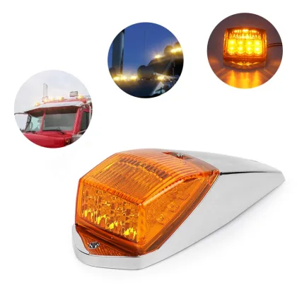 OVOVS Cab Marker Amber Lights for Freightliner Heavy Duty Trucks