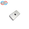 Rectangular Neodymium Magnet with Countersunk Hole