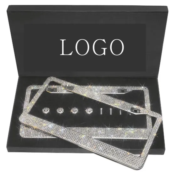 Parkly Diamond Car License Plate Holder - Top Selling 2024