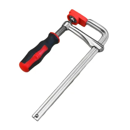 Secure Usage F Clamp: Fortified Tail with Trip Clasps and Steel Construction