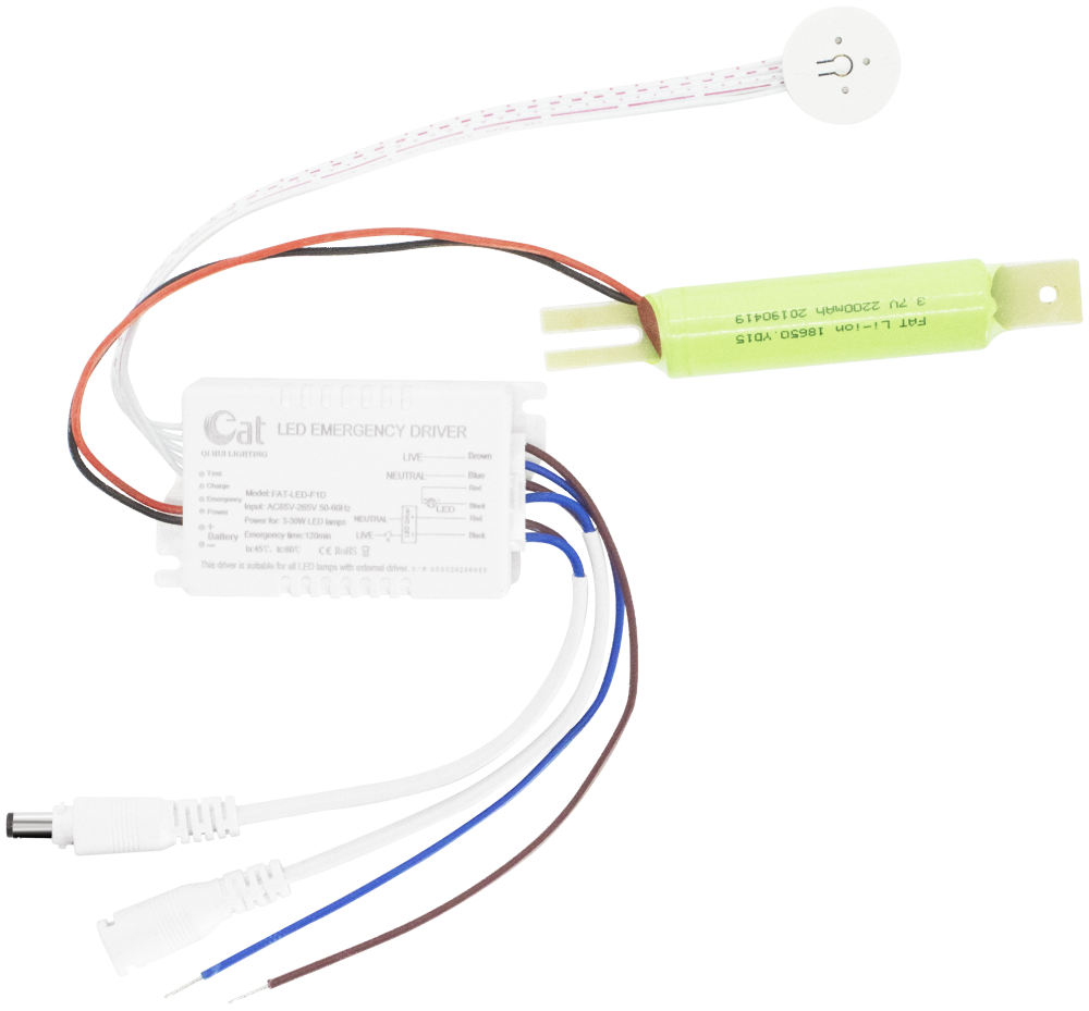 DC 20V-160V LED LED-noodbatterij Driver