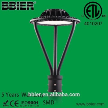 Siyah 100W ETL DLC UV Toz Dekor Dekoru Bahçe Işığı Çit Postası