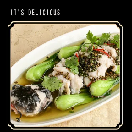 Thickly spiced green peppercorn oil