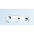 Dual Handle Wall Mounted Basin MIxer ○