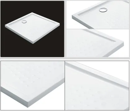 30X60 Shower Base Pure White Shower Tray Resin Shower Tray