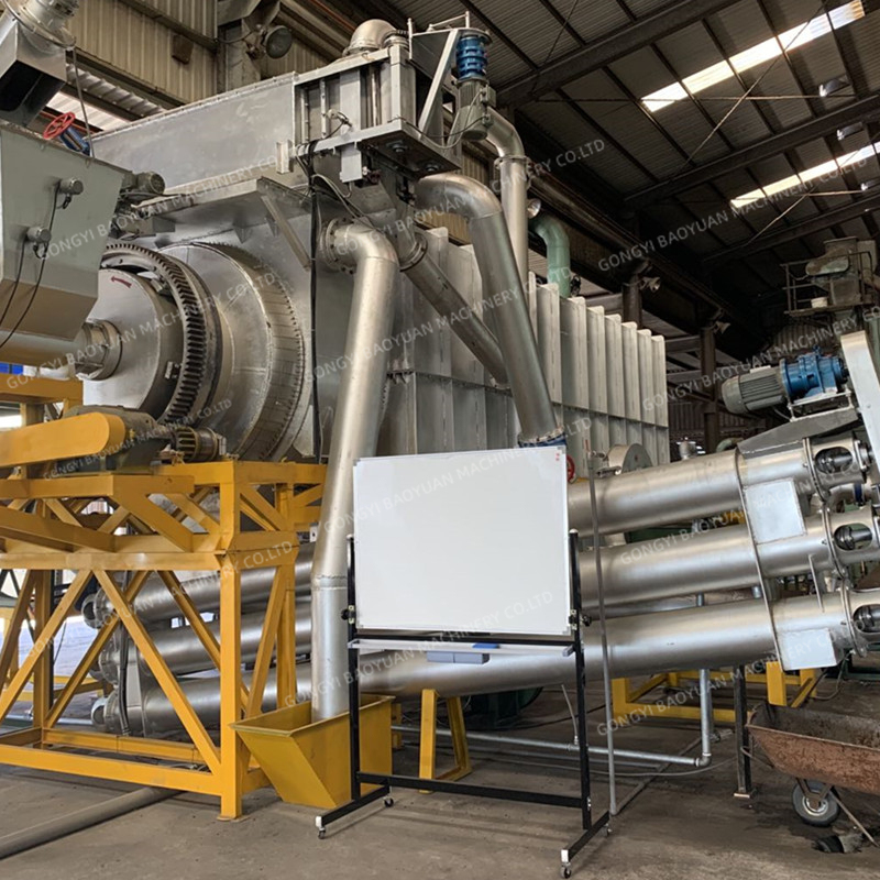 Smokeless Wood Sawdust and Rice Hull Carbonization Furnace
