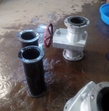 Pinch Valves, Handwheel/Pneumatic Operated
