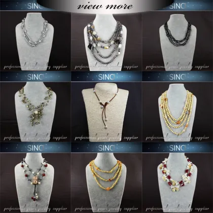 low price wholesale necklace jewelry silver chain necklace jewelry set design