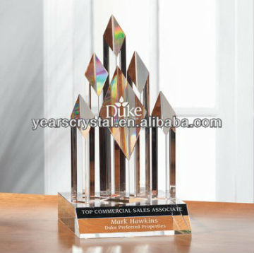 Super five star crystal diamond medal (R-2206)