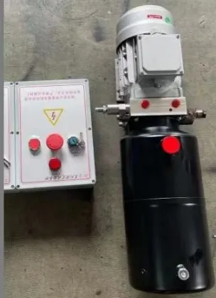 Hydraulic power unit for boarding axle