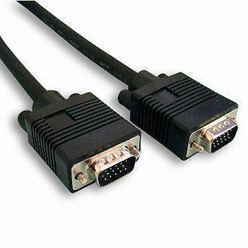 HD15P In Male to HD15P In Male Cable with Nickel Plated Connector and 28AWG Wire