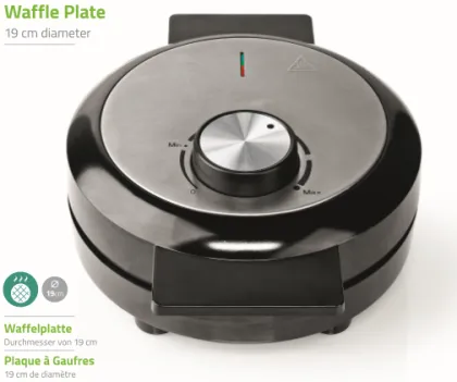 Hot Home Appliances: Round Waffle Maker & Sandwich Toaster