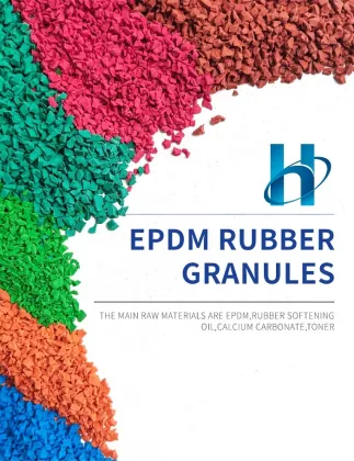 Guangzhou Factory EPDM Rubber Granules for Sports Grounds
