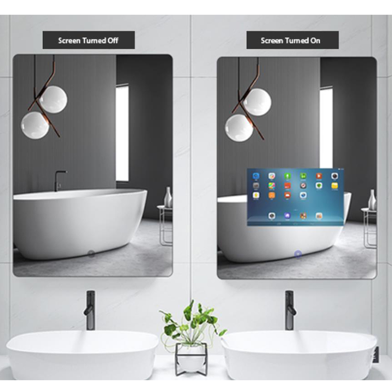 مشروع إعلان مرآة الحمام العام للفندق