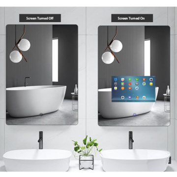 Project d&#39;hôtel Public Bathroom Mirror Advertisation