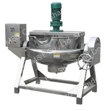Automatic commercial jacketed cooker