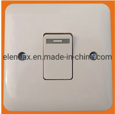 Кремовый настенный выключатель Elendax Two Gang для дома