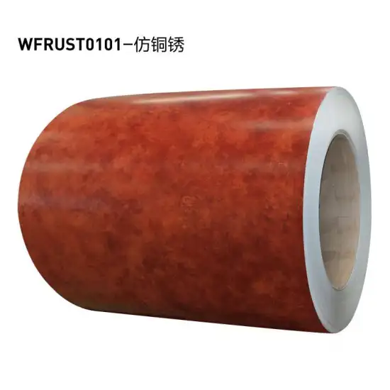 Corten finishing aluminum sheet