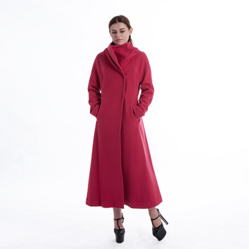 Gules ladies long cashmere coat