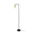 Black influencer living room floor lamp