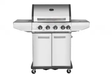 4 Burner Gas Grill BBQ with Side Burner