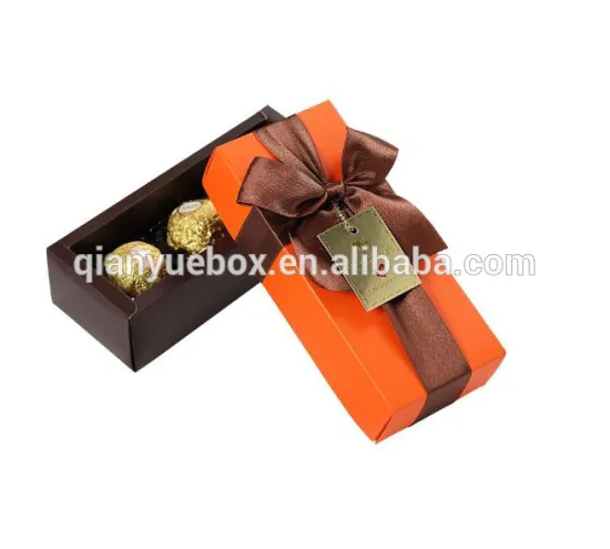 wholesale custom design eco-friendly chocolate packaging box