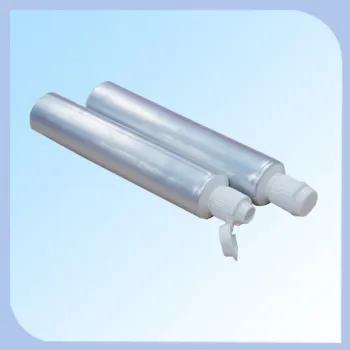 100ml toothpaste tube with toothpast cap flip top