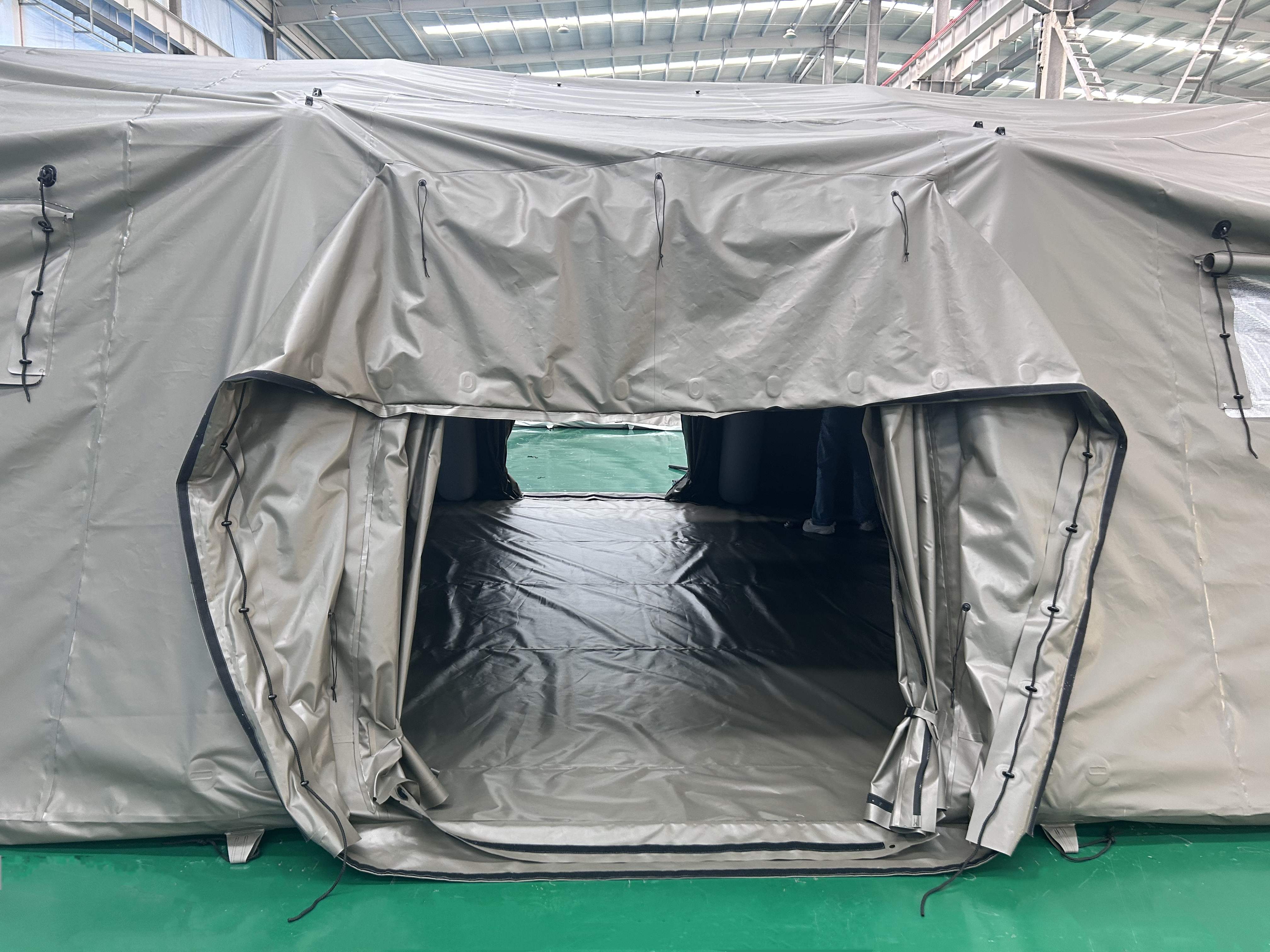 inflatable tent door