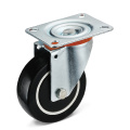 ball bearing PU shopping trolley wheel