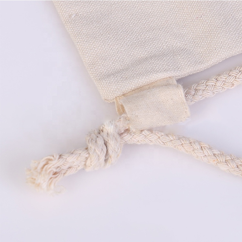Custom Print Linen Reusable Muslin Bag Gift Candy Favor Bag Jewelry Pouches Small Drawstring Bag For Wedding Tea Rice6
