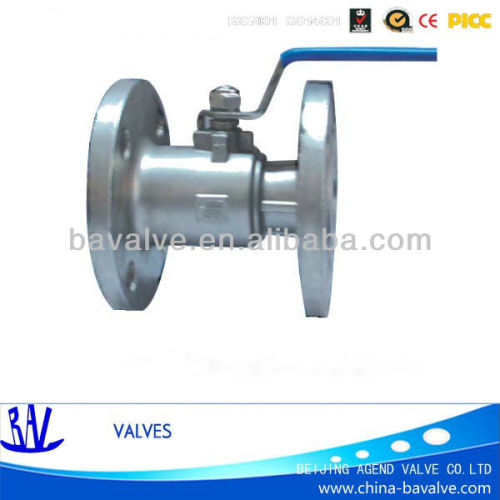 One-piece SS/WCB leakage protection ball valve