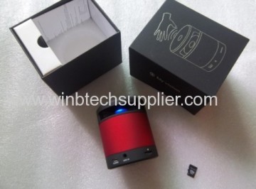 Bluetooth Mini Speaker con aria gesto argento rosso nero blu