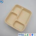 Opaque Original Color Thermoforming PLA Food Container